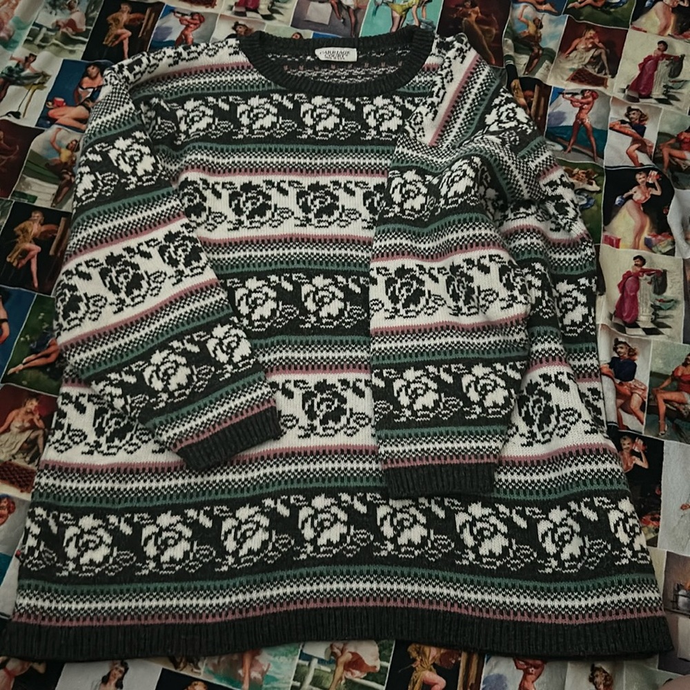 Vintage oversized sweater